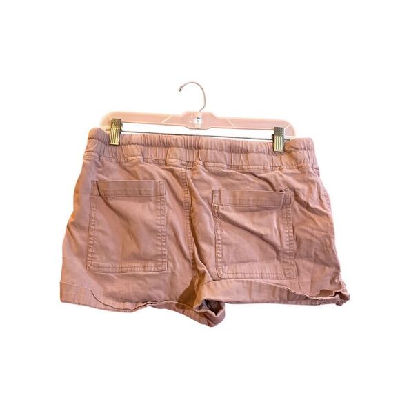Vigoss women’s casual high rise pink shorts, size large - Picture 3 of 6